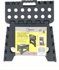 Opvouwbare Kruk - Keukentrap - Zwart 17 Opvouwbare Kruk - Keukentrap - Zwart -Huishoudelijke Artikelen Winkel 1010x1200 3