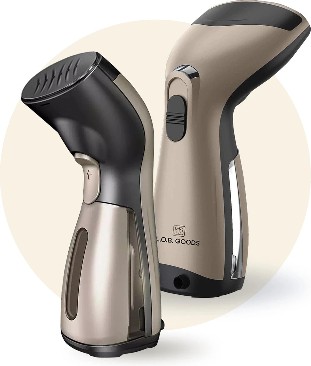 Luxe Kledingstomer - Handstomer - Handstoomreiniger - Stoomstrijkijzer - Stomer Kleding - Voor Op Reis - Goud 3 Luxe Kledingstomer - Handstomer - Handstoomreiniger - Stoomstrijkijzer - Stomer Kleding - Voor Op Reis - Goud