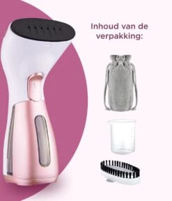 Luxe Kledingstomer - Handstomer - Handstoomreiniger - Stoomstrijkijzer - Stomer Kleding - Voor Op Reis - Roze 21 Luxe Kledingstomer - Handstomer - Handstoomreiniger - Stoomstrijkijzer - Stomer Kleding - Voor Op Reis - Roze -Huishoudelijke Artikelen Winkel 1026x1200 3