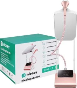 Niceey Kledingstomer - Incl. Strijkplank - Met 6 Standen - Krachtig Stomen - Steamer - 1800Watt - 2,5L Watercapaciteit - Wit/Roze 19 Niceey Kledingstomer - Incl. Strijkplank - Met 6 Standen - Krachtig Stomen - Steamer - 1800Watt - 2,5L Watercapaciteit - Wit/Roze -Huishoudelijke Artikelen Winkel 1053x1200 1