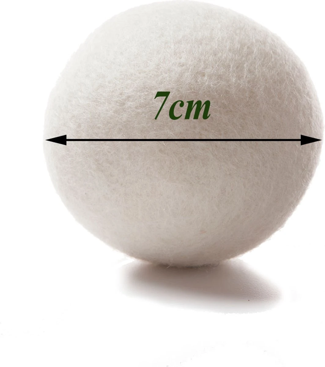 Geniet Van Gemak® | Herbruikbare Wollen Drogerballen | Wasbollen | Schaapswol | Duurzame En Energiebesparende Wasballen | 6 XL Drogerballen 8 Geniet Van Gemak® | Herbruikbare Wollen Drogerballen | Wasbollen | Schaapswol | Duurzame En Energiebesparende Wasballen | 6 XL Drogerballen - Afbeelding 6