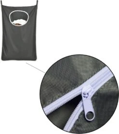 Merkloos Wasmand Hangend - 2 Stuks - Zwart - 120 Liter - Hangende Opvouwbare Waszak -Huishoudelijke Artikelen Winkel 1067x1200 1