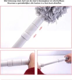 Plumeau/met Telescoopsteel/uitschuifbaar/microvezel Buigbare Borstelkop/9 X 126cm Max-lengte179cm 14 Plumeau/met Telescoopsteel/uitschuifbaar/microvezel Buigbare Borstelkop/9 X 126cm Max-lengte179cm -Huishoudelijke Artikelen Winkel 1076x1200 2
