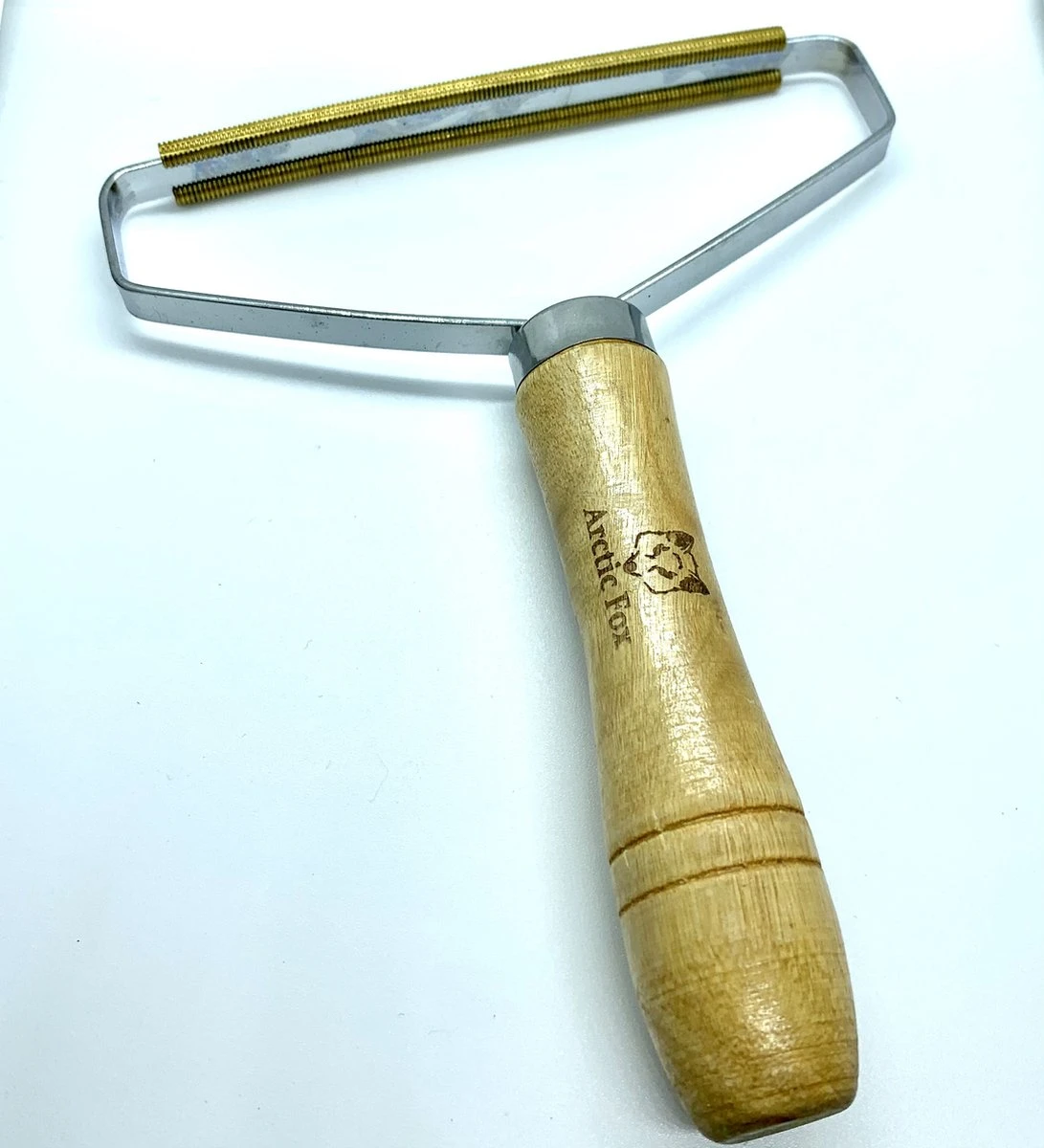 Arctic Fox® High Quality Echt Koper Pluizenverwijderaar - Ontpluizer -Draagbare Lint Remover - Verwijdert Pluisjes - Voor Tapijt - Wollen Kleding - Makkelijk Mee Te Nemen 4 Arctic Fox® High Quality Echt Koper Pluizenverwijderaar - Ontpluizer -Draagbare Lint Remover - Verwijdert Pluisjes - Voor Tapijt - Wollen Kleding - Makkelijk Mee Te Nemen - Afbeelding 2