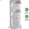 Life’s Green® - Wasmand - Wasmand 3 Vakken - Wassorteerder - Ophangbaar 1 Life’s Green® - Wasmand - Wasmand 3 Vakken - Wassorteerder - Ophangbaar -Huishoudelijke Artikelen Winkel 1092x1200 2