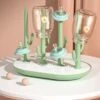 Merkloos Flessen Droogrek - Baby Flessenrek - Afdruiprek - Groen - Drying Rack - Bidon - Babyfles -Huishoudelijke Artikelen Winkel 1095x1200 4