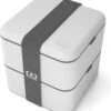 Monbento Bento MB Original Lunchbox Square - Grijs -Huishoudelijke Artikelen Winkel 1100x1200