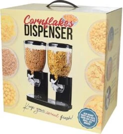 MikaMax Cornflakes Dispenser - Voorraadbus - Cornflakes Voorraadpot - Ontbijt Granendispenser - Zwart - 2 X 500 Gram 12 MikaMax Cornflakes Dispenser - Voorraadbus - Cornflakes Voorraadpot - Ontbijt Granendispenser - Zwart - 2 X 500 Gram -Huishoudelijke Artikelen Winkel 1103x1200 1