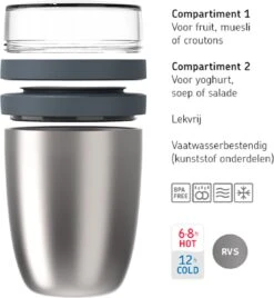Mepal – Isoleer Lunchpot Ellipse – Houdt Je Eten 6-8 Uur Warm En 12 Uur Koud – Nordic Denim – 2 Compartimenten – Soep Beker To Go – Yoghurt Beker Muesli - Thermos Lunchbox -Huishoudelijke Artikelen Winkel 1108x1200 1
