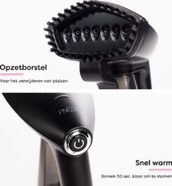 Fineza Kledingstomer – Handstomer – Stoomreiniger – Stoomapparaat Kleding - Stomer Kleding – Incl. Opzetborstel - Zwart 17 Fineza Kledingstomer – Handstomer – Stoomreiniger – Stoomapparaat Kleding - Stomer Kleding – Incl. Opzetborstel - Zwart -Huishoudelijke Artikelen Winkel 1110x1200 4