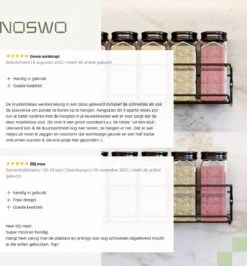 Noswo Kruidenrek Ophangbaar - Voor 24 Kruidenpotjes - 4 Stuks - Keukenrek Hangend - RVS - Zwart -Huishoudelijke Artikelen Winkel 1113x1200 1