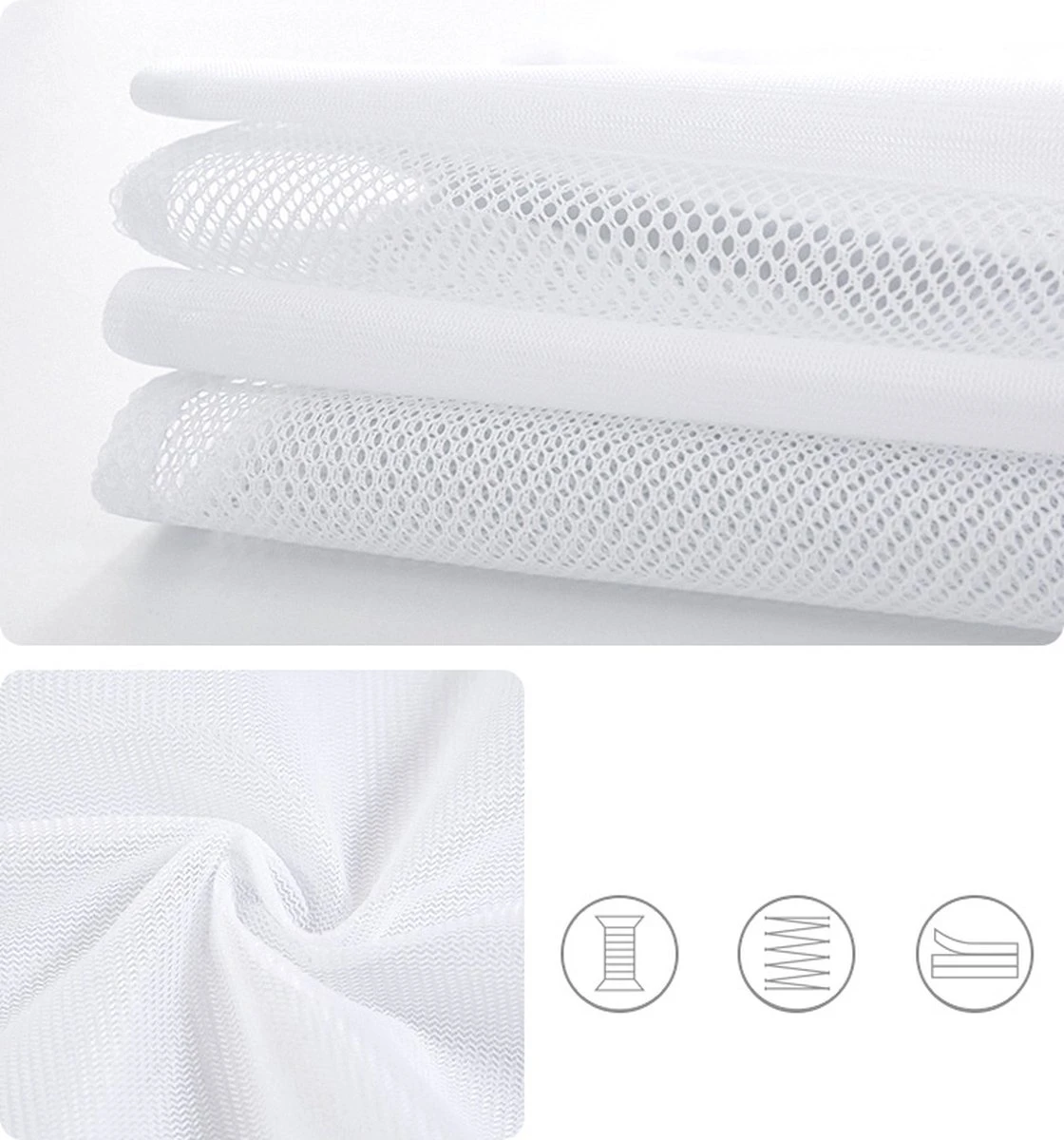 Product Depot Waszak - Waszakken Voor Wasgoed - Waszak - Waszakje Lingerie - Wastas - Set Van 5 - Wasnet 5 Product Depot Waszak - Waszakken Voor Wasgoed - Waszak - Waszakje Lingerie - Wastas - Set Van 5 - Wasnet - Afbeelding 3