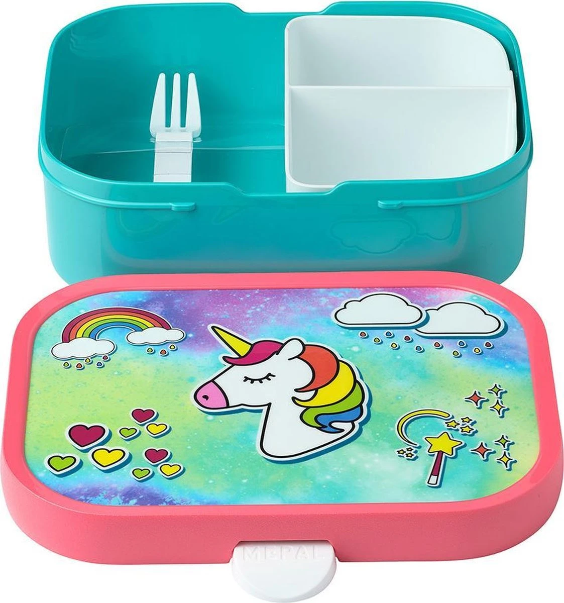 Mepal – Lunchset Campus (sb + Lb) – Schoolbeker En Broodtrommel Voor Kinderen – Unicorn – Bento Box - Lekvrij 5 Mepal – Lunchset Campus (sb + Lb) – Schoolbeker En Broodtrommel Voor Kinderen – Unicorn – Bento Box - Lekvrij - Afbeelding 3