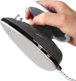 Jago - Mini Strijkijzer - Reisstrijkijzer - Stoomstrijkijzer - Droog En Stoom Strijken - Strijkijzer Met Stoomgenerator - Grijs -Huishoudelijke Artikelen Winkel 1124x1200 4