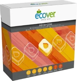 Ecover - Vaatwastabletten All In One - 68 Tabs -Huishoudelijke Artikelen Winkel 1139x1200 3