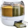Roterende Voedsel Dispenser - 6 Vakken - Met Doseerschep - BPA Vrij - Handig -Huishoudelijke Artikelen Winkel 1141x1200 3
