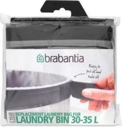 Brabantia Waszak Voor Wasmand - 30/35 L - Grijs -Huishoudelijke Artikelen Winkel 1149x1200