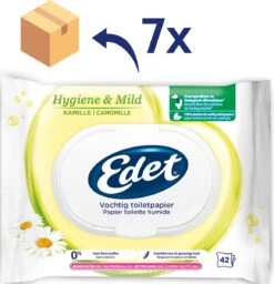 Edet Kamille Vochtig Wc Papier - 7 Stuks - Met Natuurlijke Kamille Extracten 7 Edet Kamille Vochtig Wc Papier - 7 Stuks - Met Natuurlijke Kamille Extracten -Huishoudelijke Artikelen Winkel 1158x1200