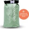 BROODNODIG® - Herbruikbare Boterhamzak - Van 100% Gerecyclede PET-flessen - Ideaal Als Diepvrieszakjes - Lunchzak - Herbruikbaar Boterhamzakje - Foodwrap - Lunchbox - 30x20cm - Pastel Groen