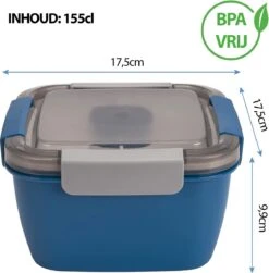 Consumerce® Luxe Meerlaagse Lunchbox Met Vakjes Mintgroen – Lunchbox Volwassenen – Japanse Bento Box – Lunchbox Kinderen – Salade To Go – Brooddoos Volwassenen – Broodtrommel – Lunchtrommel – Salade Lunchbox – Saladebox – Salade Box -Huishoudelijke Artikelen Winkel 1182x1200 1