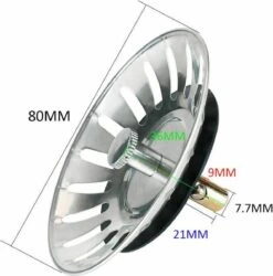 Afvoerzeef Roestvrijstaal - Gootsteen Zeef - Gootsteen Stopper - RVS - 80mm 9 Afvoerzeef Roestvrijstaal - Gootsteen Zeef - Gootsteen Stopper - RVS - 80mm -Huishoudelijke Artikelen Winkel 1184x1200 3