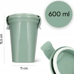 Curver Lunch & Go Beker - Magnetronbestendig - Lunchbeker – Muesli Beker - Soepbeker - Yoghurt Beker To Go – LunchBox - KoffieBeker - Salade Lunchbox - 0,6l – Groen 13 Curver Lunch & Go Beker - Magnetronbestendig - Lunchbeker – Muesli Beker - Soepbeker - Yoghurt Beker To Go – LunchBox - KoffieBeker - Salade Lunchbox - 0,6l – Groen -Huishoudelijke Artikelen Winkel 1186x1200