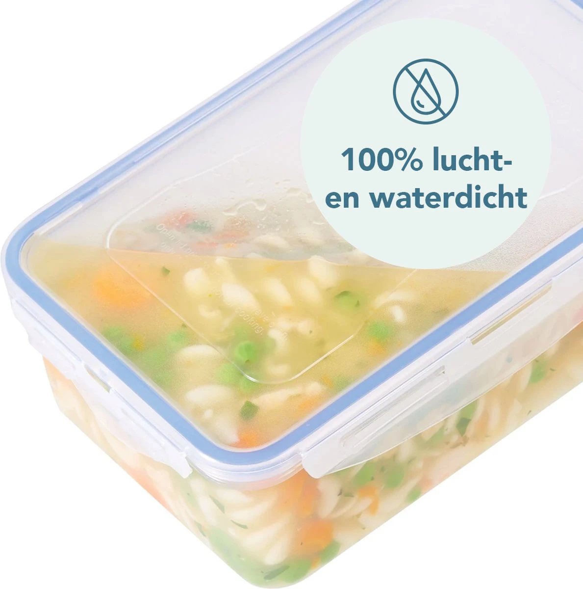 Lock&Lock Vershouddoos - Bewaardoos Met Deksel - Voor Ontbijtkoek Peperkoek En Cake - Cakedoos - 100% Luchtdicht - 2 Liter 8 Lock&Lock Vershouddoos - Bewaardoos Met Deksel - Voor Ontbijtkoek Peperkoek En Cake - Cakedoos - 100% Luchtdicht - 2 Liter - Afbeelding 6
