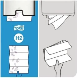 Tork Handdoekpapier Intervouw Super-soft 2-laags 2100 Vel -Huishoudelijke Artikelen Winkel 1190x1200 12