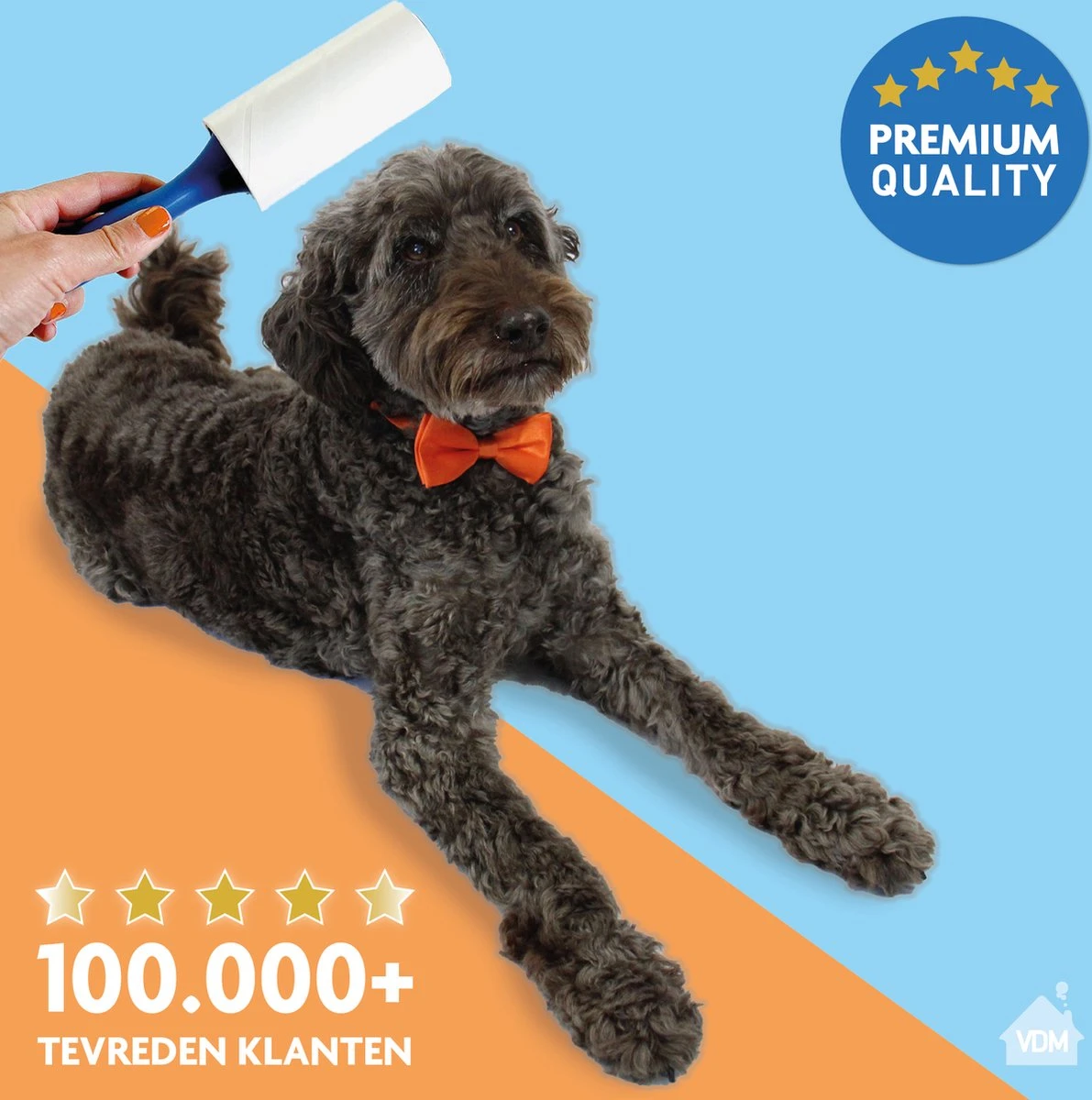 LaundrySpecialist Kledingroller - Incl. 4 Navullingen - Pluizenroller Met Ergonomische Handgreep 11 LaundrySpecialist Kledingroller - Incl. 4 Navullingen - Pluizenroller Met Ergonomische Handgreep - Afbeelding 9