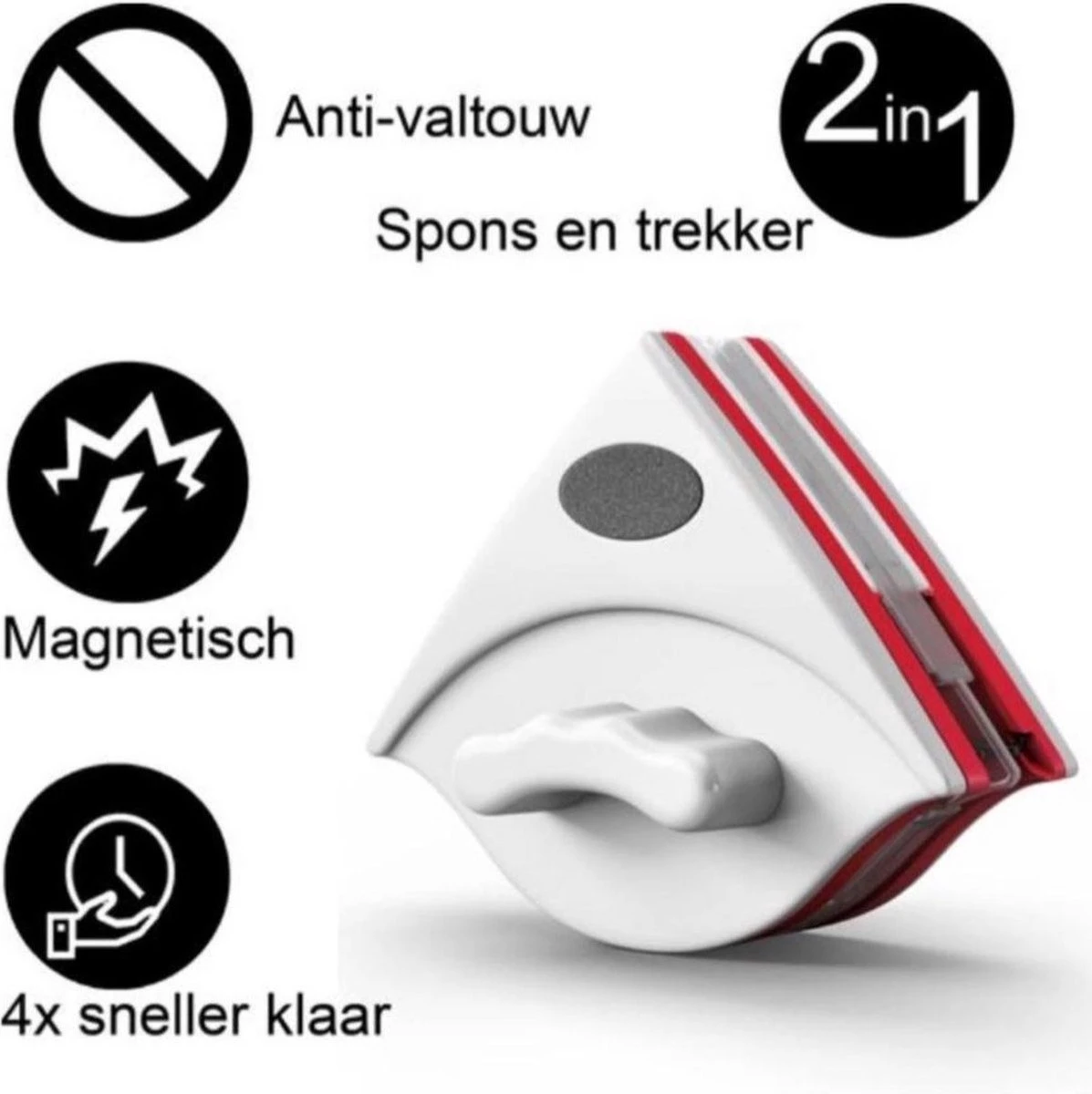 UP / Magnetische Raamwisser / Ruitenreiniger / Magnetische Glazenwasser / Glasreiniger Borstel / Ruitenwisser / Dubbele Magneet / Raamreiniger 2 UP / Magnetische Raamwisser / Ruitenreiniger / Magnetische Glazenwasser / Glasreiniger Borstel / Ruitenwisser / Dubbele Magneet / Raamreiniger