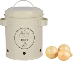 ESSCHERT DESIGN Set Van 2 Voorraadblikken Uien En Knoflook -Huishoudelijke Artikelen Winkel 1200x1001 1