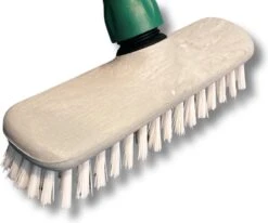 MAUS Luiwagen Met Steel - Schrobborstel 25 Cm. Polyamide Wit - Schrobber Met Steel - Made In EU -Huishoudelijke Artikelen Winkel 1200x1002 1