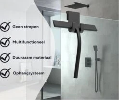 Thuiser Aftrekker - Aftrekker Douche - Aftrekker Ramen - Aftrekker Douche Of Douchewand - Aftrekker Douchewand - Aftrekker Ruiten - Zwart -Huishoudelijke Artikelen Winkel 1200x1005 3
