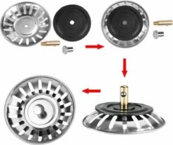 Afvoerzeef Roestvrijstaal - Gootsteen Zeef - Gootsteen Stopper - RVS - 80mm 8 Afvoerzeef Roestvrijstaal - Gootsteen Zeef - Gootsteen Stopper - RVS - 80mm -Huishoudelijke Artikelen Winkel 1200x1007 1