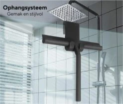 Thuiser Aftrekker - Aftrekker Douche - Aftrekker Ramen - Aftrekker Douche Of Douchewand - Aftrekker Douchewand - Aftrekker Ruiten - Zwart -Huishoudelijke Artikelen Winkel 1200x1009 8