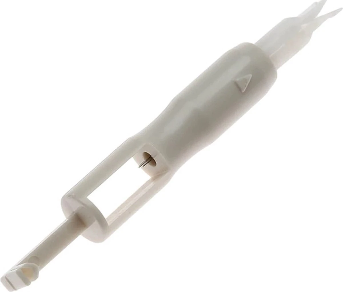 Buttonz® - Naaimachine Draaddoorhaler Wit - Draad Rijger - Naalddoorsteker - Draaddoorsteker - Naaldbedrader Handig Draad Door Naald Hulp Tool Naaldinrijger 3 Buttonz® - Naaimachine Draaddoorhaler Wit - Draad Rijger - Naalddoorsteker - Draaddoorsteker - Naaldbedrader Handig Draad Door Naald Hulp Tool Naaldinrijger