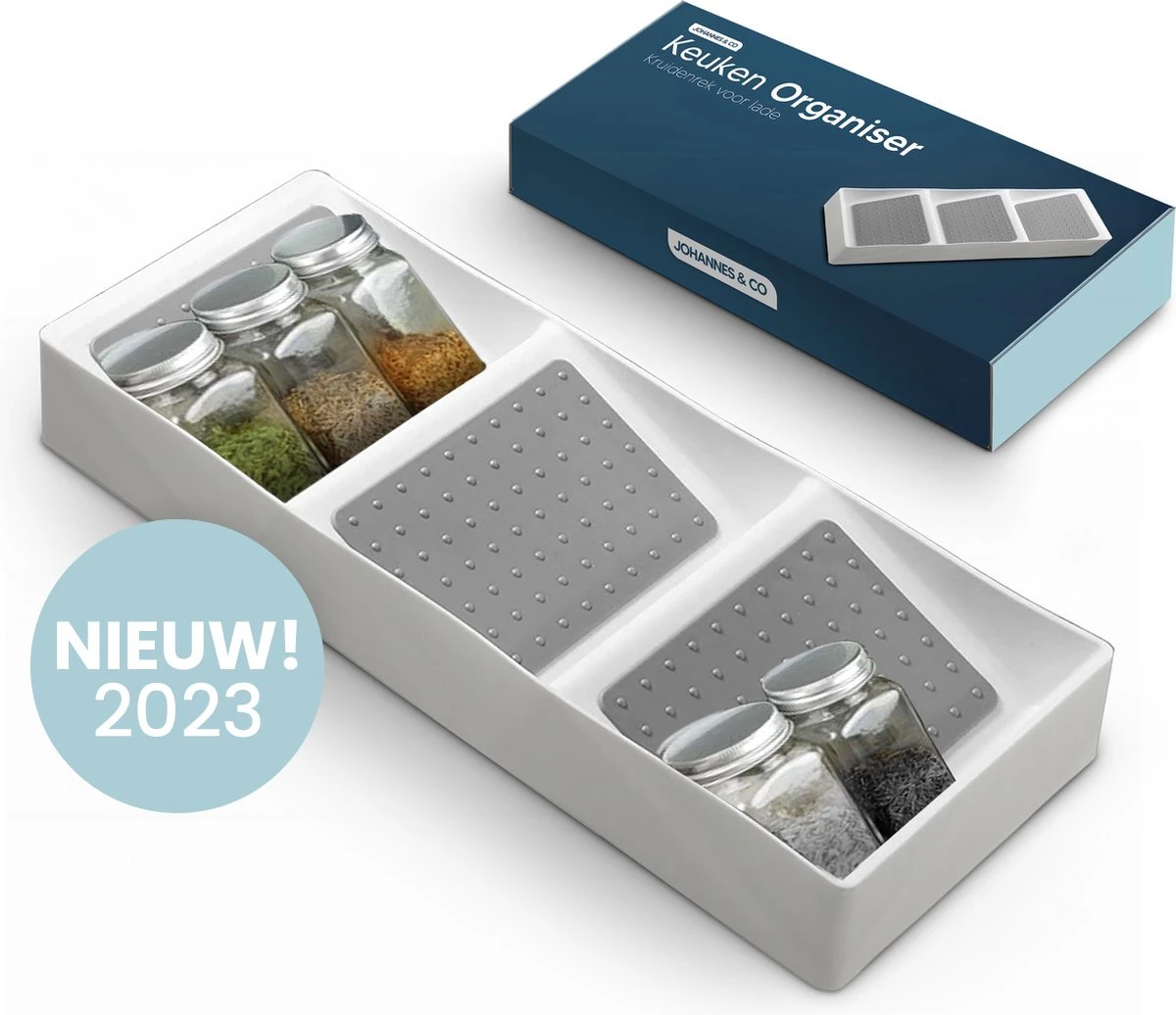 Johannes & Co - Kruidenrek Voor Lade - Keuken Organizers Kruidenrek Lade - Kruiden Organizer 3 Johannes & Co - Kruidenrek Voor Lade - Keuken Organizers Kruidenrek Lade - Kruiden Organizer