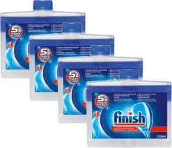 Finish Integrale Machinereiniger Regular Vaatwasser - 4x 250 ML - Voordeelverpakking -Huishoudelijke Artikelen Winkel 1200x1037