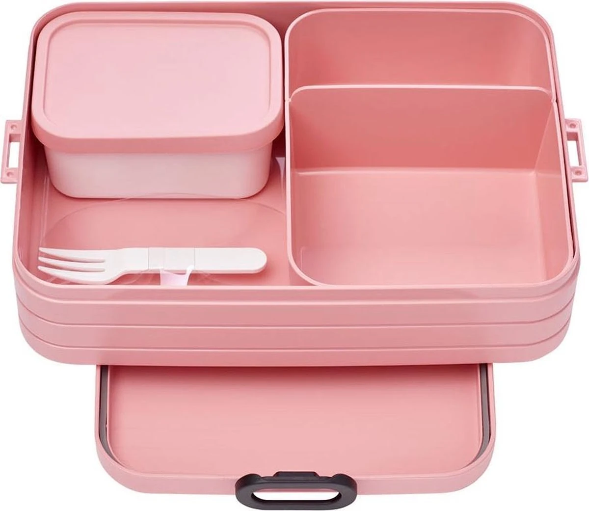Mepal – Bento Lunchbox Take A Break Large- Inclusief Bento Box – Nordic Pink – Lunchbox Voor Volwassenen 3 Mepal – Bento Lunchbox Take A Break Large- Inclusief Bento Box – Nordic Pink – Lunchbox Voor Volwassenen