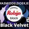 Robijn Classics Black Velvet Wasmiddeldoekjes 16 Wasstrips -Huishoudelijke Artikelen Winkel 1200x1051