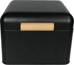 Shall BBHZ01 Broodbak Zwart Metaal 9 Shall BBHZ01 Broodbak Zwart Metaal -Huishoudelijke Artikelen Winkel 1200x1055 3