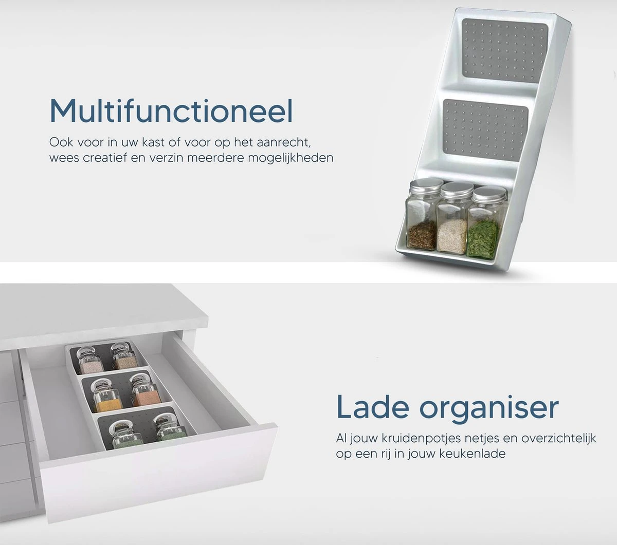 Johannes & Co - Kruidenrek Voor Lade - Keuken Organizers Kruidenrek Lade - Kruiden Organizer 9 Johannes & Co - Kruidenrek Voor Lade - Keuken Organizers Kruidenrek Lade - Kruiden Organizer - Afbeelding 7