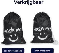 Wonair - Waszak Groot - 60x90cm - Zwart - Met Trekkoord En Draagband 16 Wonair - Waszak Groot - 60x90cm - Zwart - Met Trekkoord En Draagband -Huishoudelijke Artikelen Winkel 1200x1069