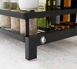 TammaT - Kruidenrek - Kruidenrek Staand - Inklapbare Keukenrek - 3-laags 35x21x56,5CM - Keuken Organizer - Aanrecht Organizer - Keuken Opslag - Roestvrij Staal - Opbergrek - Keuken Organizers - Roestvrij En Krasvrij -Huishoudelijke Artikelen Winkel 1200x1073 2