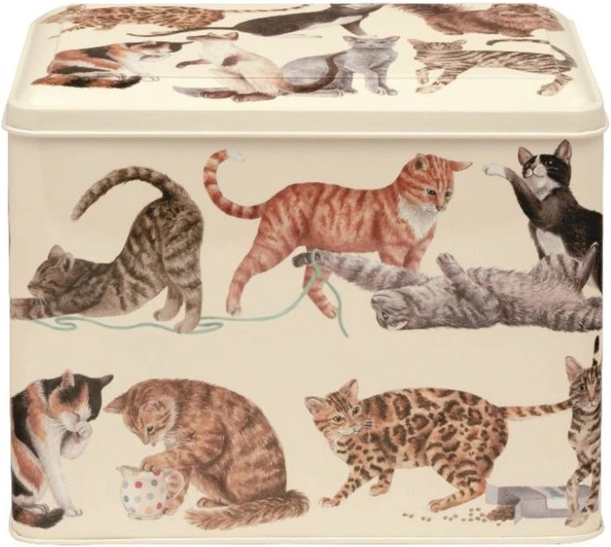 Emma Bridgewater Cats - Vershouddoos - Bewaarblik - Rechthoek - Poes 3 Emma Bridgewater Cats - Vershouddoos - Bewaarblik - Rechthoek - Poes