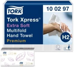 Tork Handdoekpapier Intervouw Super-soft 2-laags 2100 Vel -Huishoudelijke Artikelen Winkel 1200x1079 11