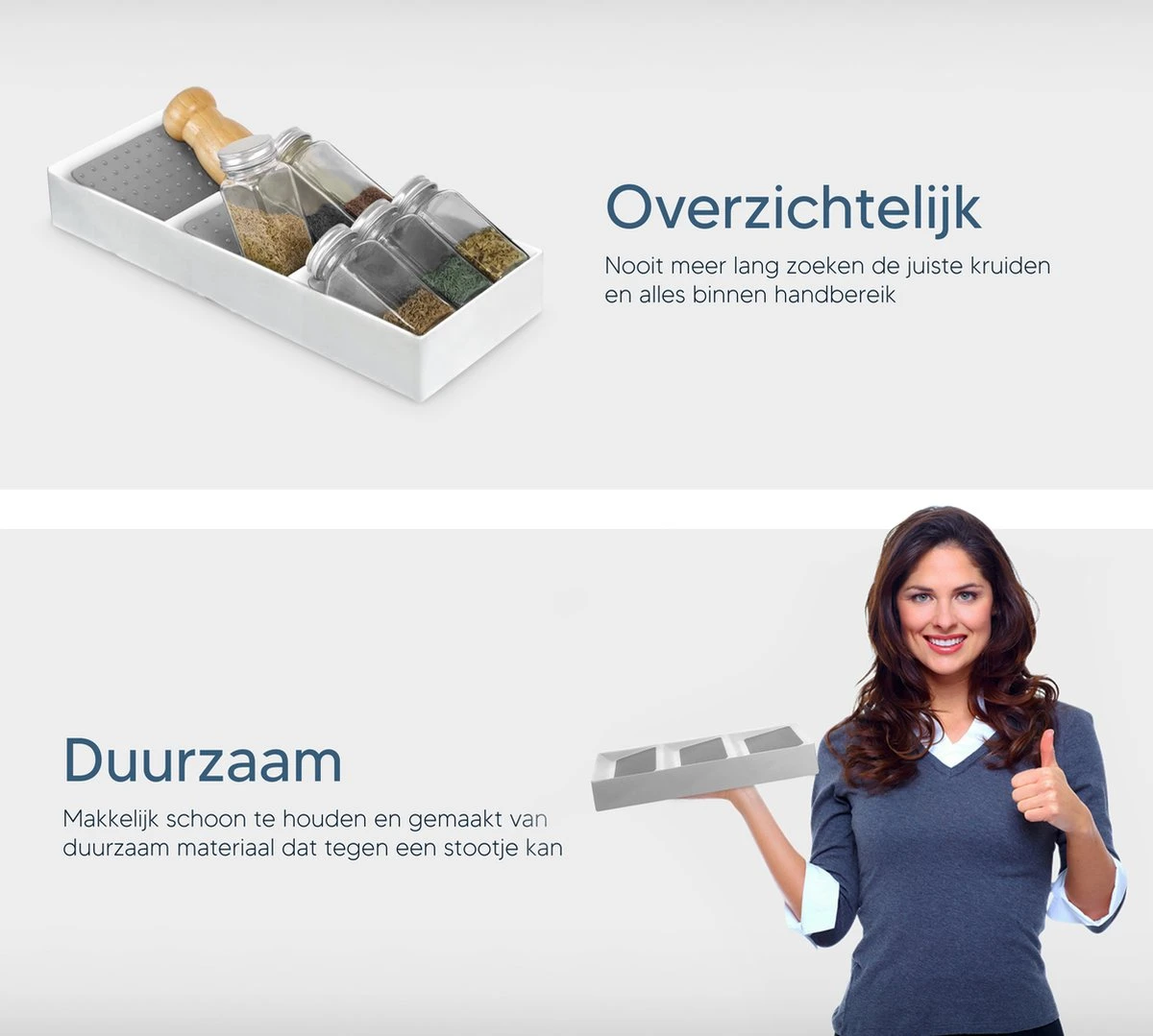 Johannes & Co - Kruidenrek Voor Lade - Keuken Organizers Kruidenrek Lade - Kruiden Organizer 4 Johannes & Co - Kruidenrek Voor Lade - Keuken Organizers Kruidenrek Lade - Kruiden Organizer - Afbeelding 2
