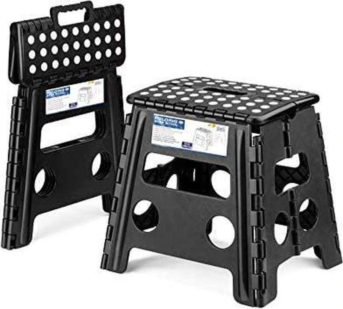 Buxibo - Kruk - Krukje - Keukentrap - Keukentrapje - Opvouwbaar Trapje - Keuken/Badkamer/Schuur Trapje - 29 X 24 X 40cm 15 Buxibo - Kruk - Krukje - Keukentrap - Keukentrapje - Opvouwbaar Trapje - Keuken/Badkamer/Schuur Trapje - 29 X 24 X 40cm - Afbeelding 13