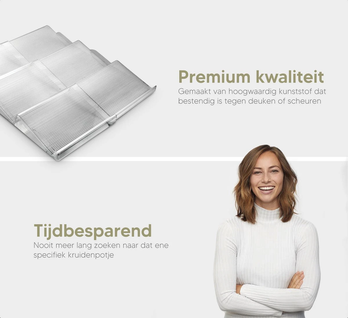 Johannes & Co - 2 Set Kruidenrek Voor Lade - Keuken Organizer - Kruiden Organizer 6 Johannes & Co - 2 Set Kruidenrek Voor Lade - Keuken Organizer - Kruiden Organizer - Afbeelding 4