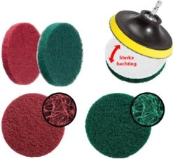 Borstelset Boormachine 25 Delig - Schuursponsjes- Schrobborstel – Boorborstel – Schuurborstel - Borstel Boormachine – Schoonmaakborstel – Reinigingsborstel – Tapijtreiniger - Borstelset -Huishoudelijke Artikelen Winkel 1200x1098 3